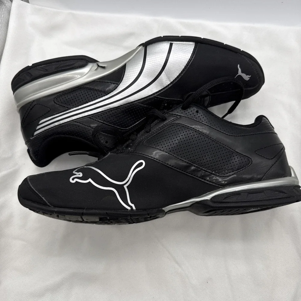 PUMA Tazon 5 Men's Sz 10 Colorway Black/Silver